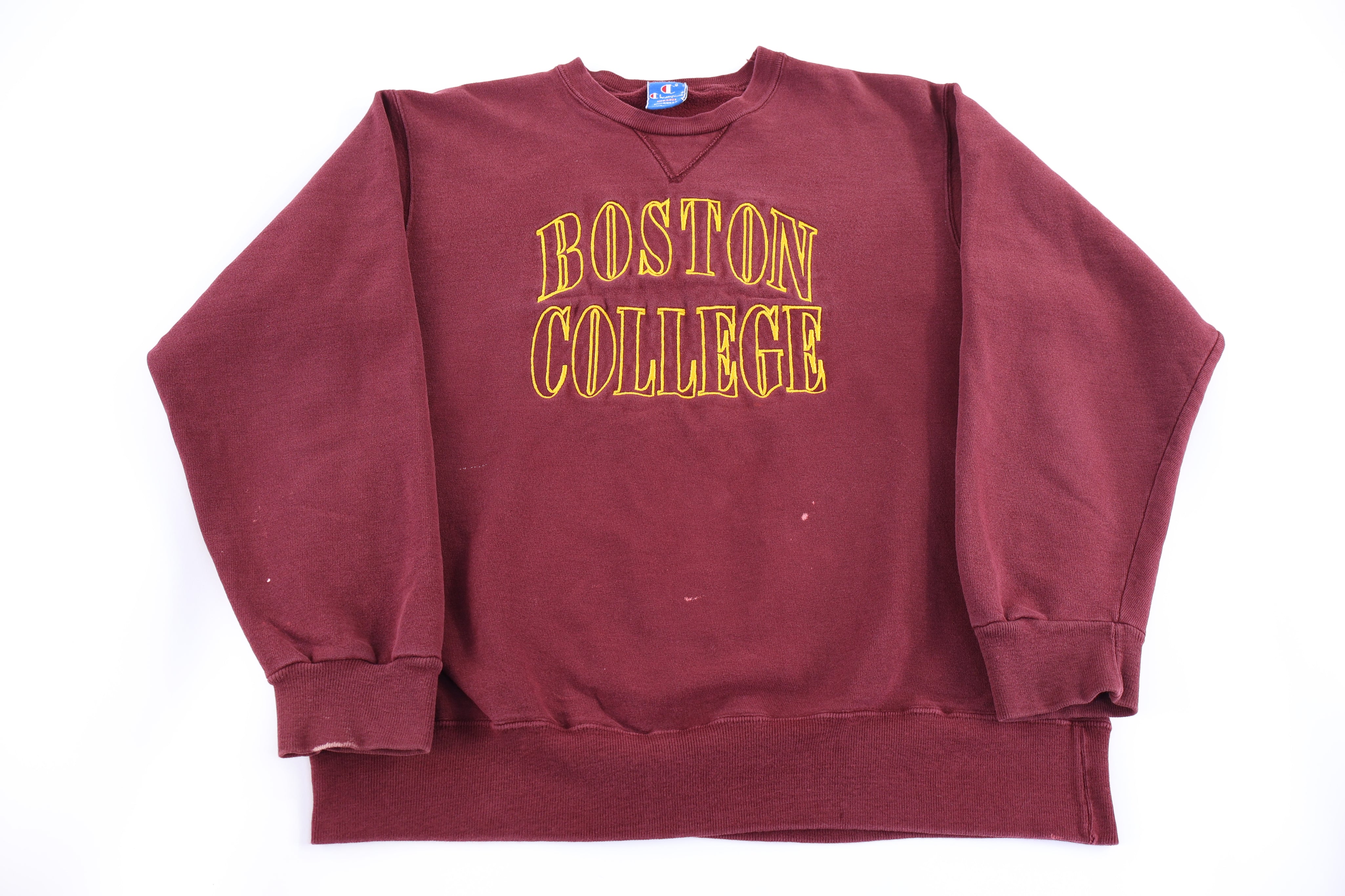 90's Champion Boston College Embroidered Sweatshirt