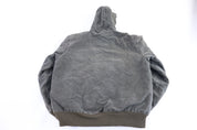 Carhartt Logo Patch Green Full Zip Jacket