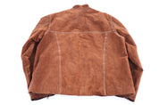 Vintage Wilsons Leather Brown Full Zip Leather Jacket