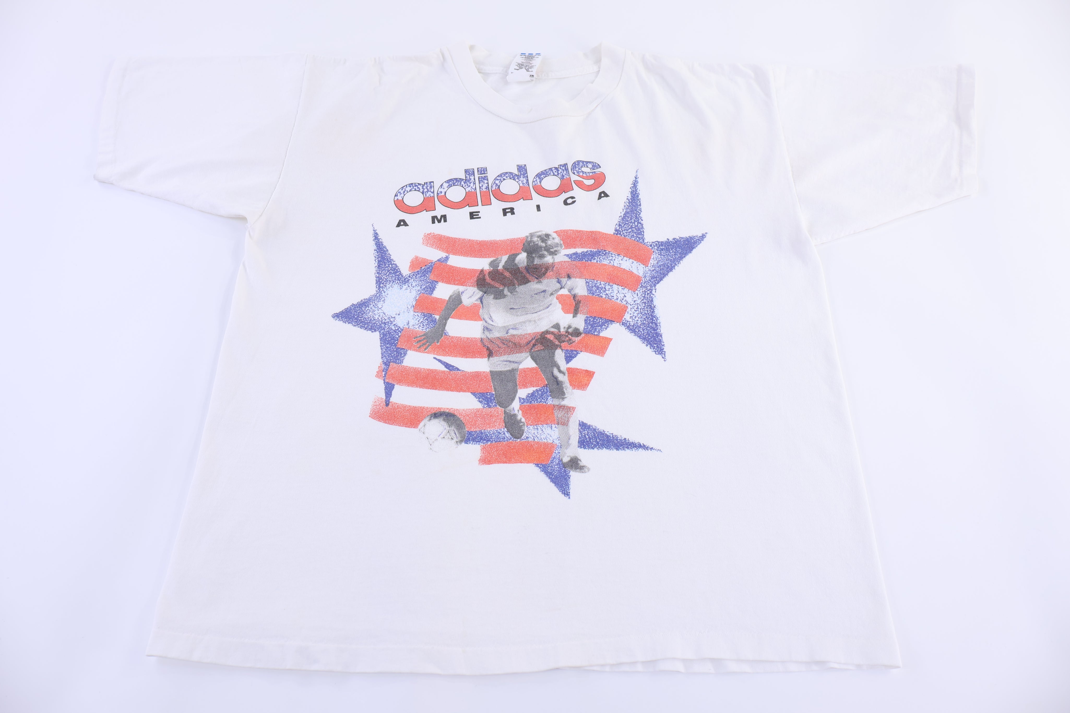 90's Adidas America Soccer T-shirt
