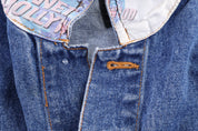 Vintage Planet Hollywood Dark Wash Denim Jacket