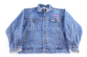 Vintage Planet Hollywood Dark Wash Denim Jacket