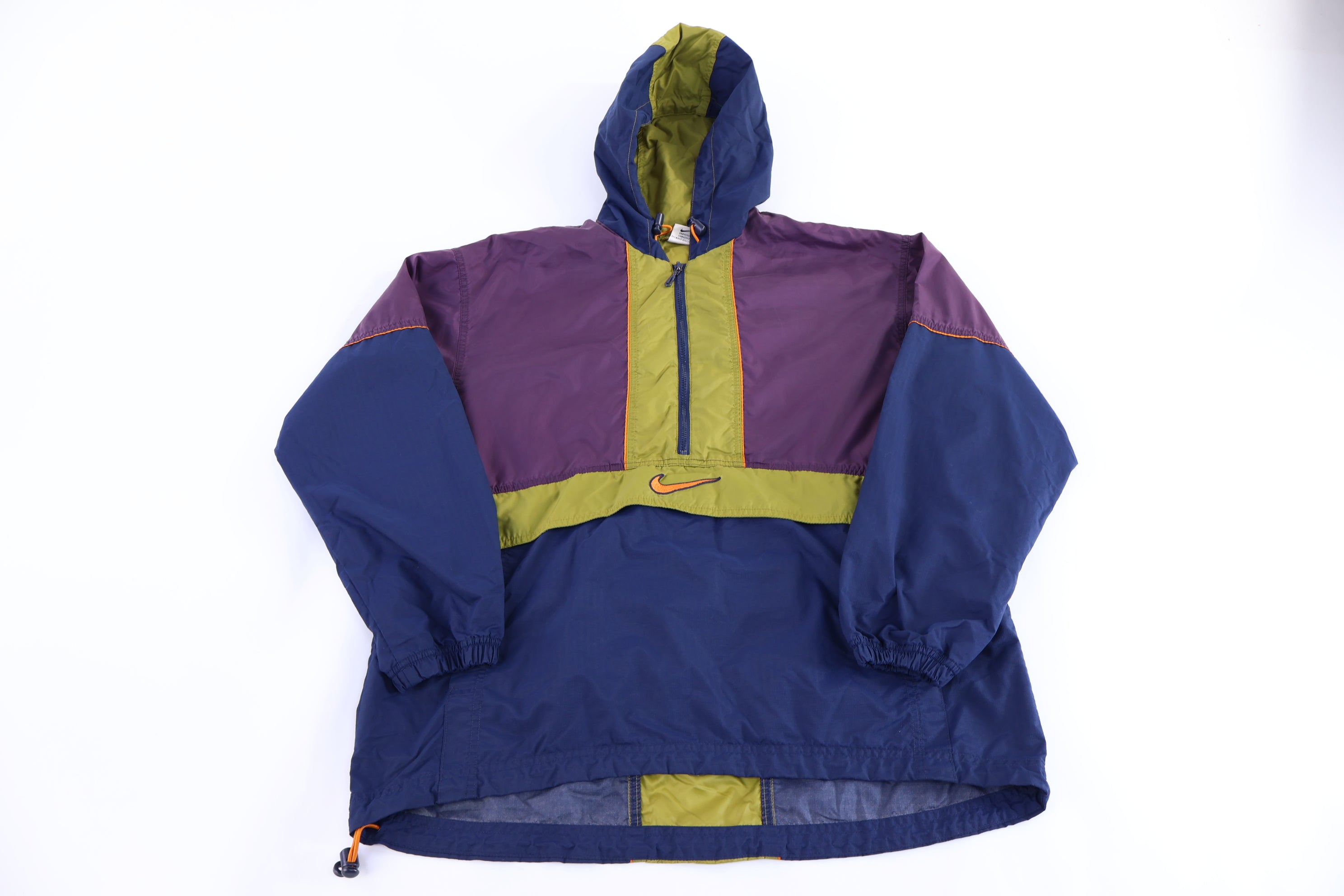 Women's 90's Nike Multicolor Full Zip Windbreaker