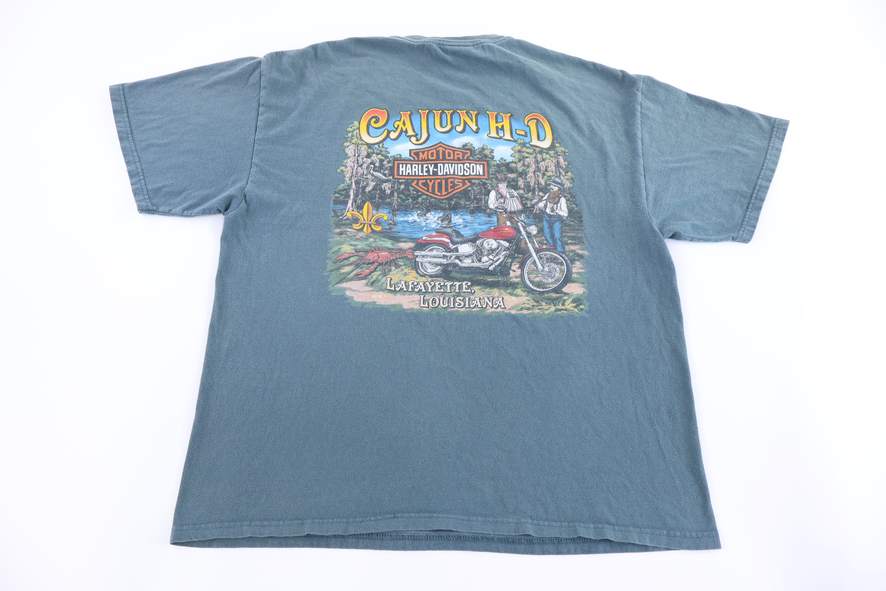 Harley Davidson Motorcycles Louisiana T-shirt