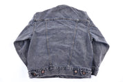 Youth Vintage Levi's Black Denim Trucker Jacket