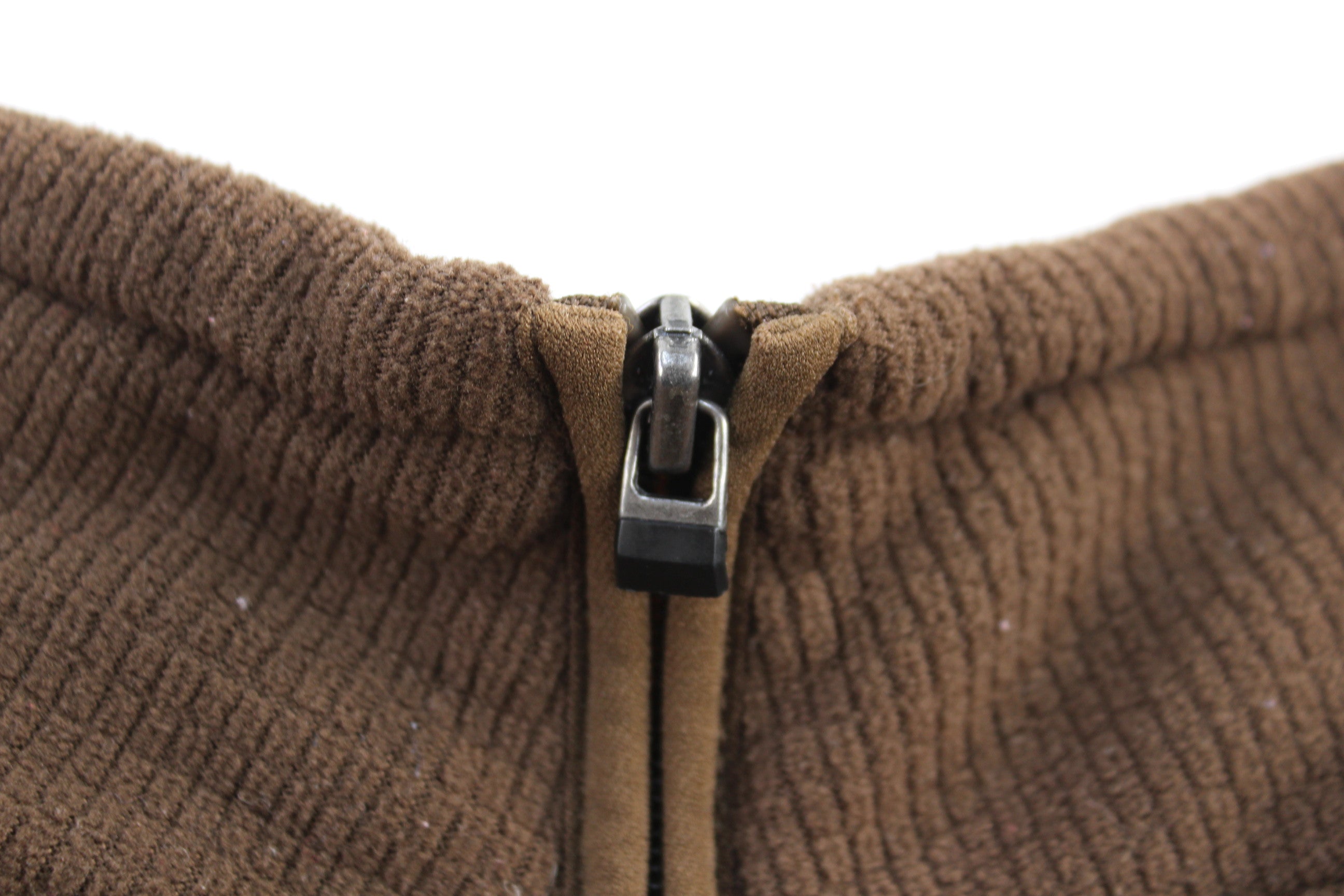 The North Face Brown Waffle Quarter Zip Sweater
