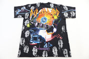 1992 Def Leppard All Over Graphic T-shirt