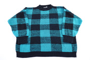 80's Ricki Multipatterned Knit Sweater