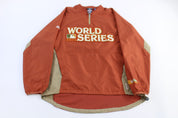 2011 World Series Baseball Quarter Zip Windbreaker
