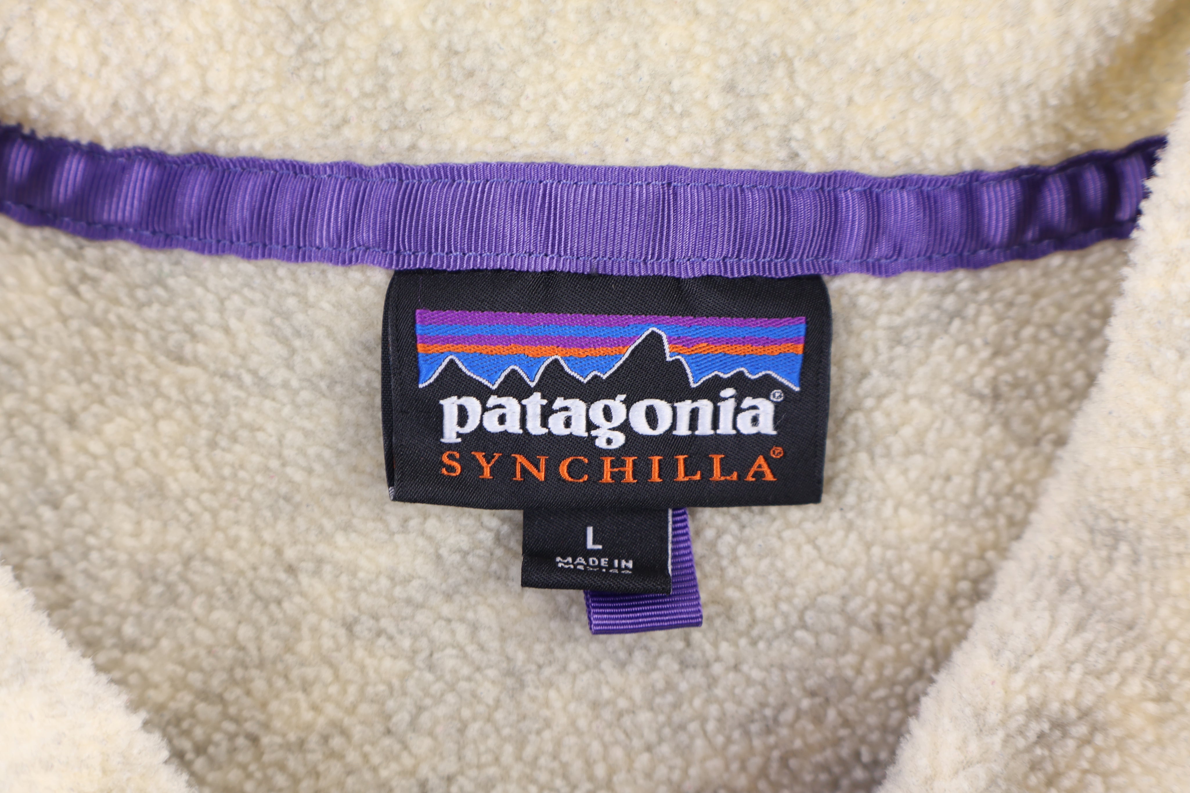 Patagonia Synchilla Logo Patch Snap-T Fleece Pullover