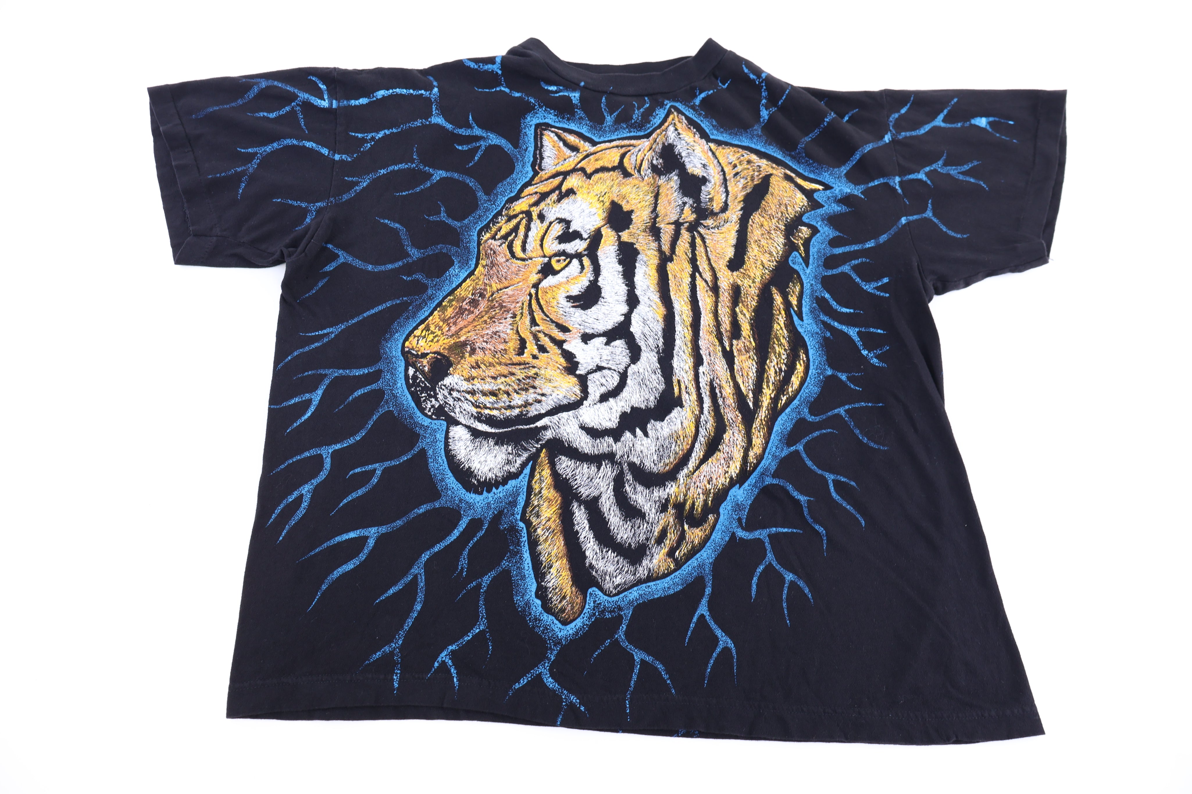 90's Tiger Lighting Graphic T-shirt
