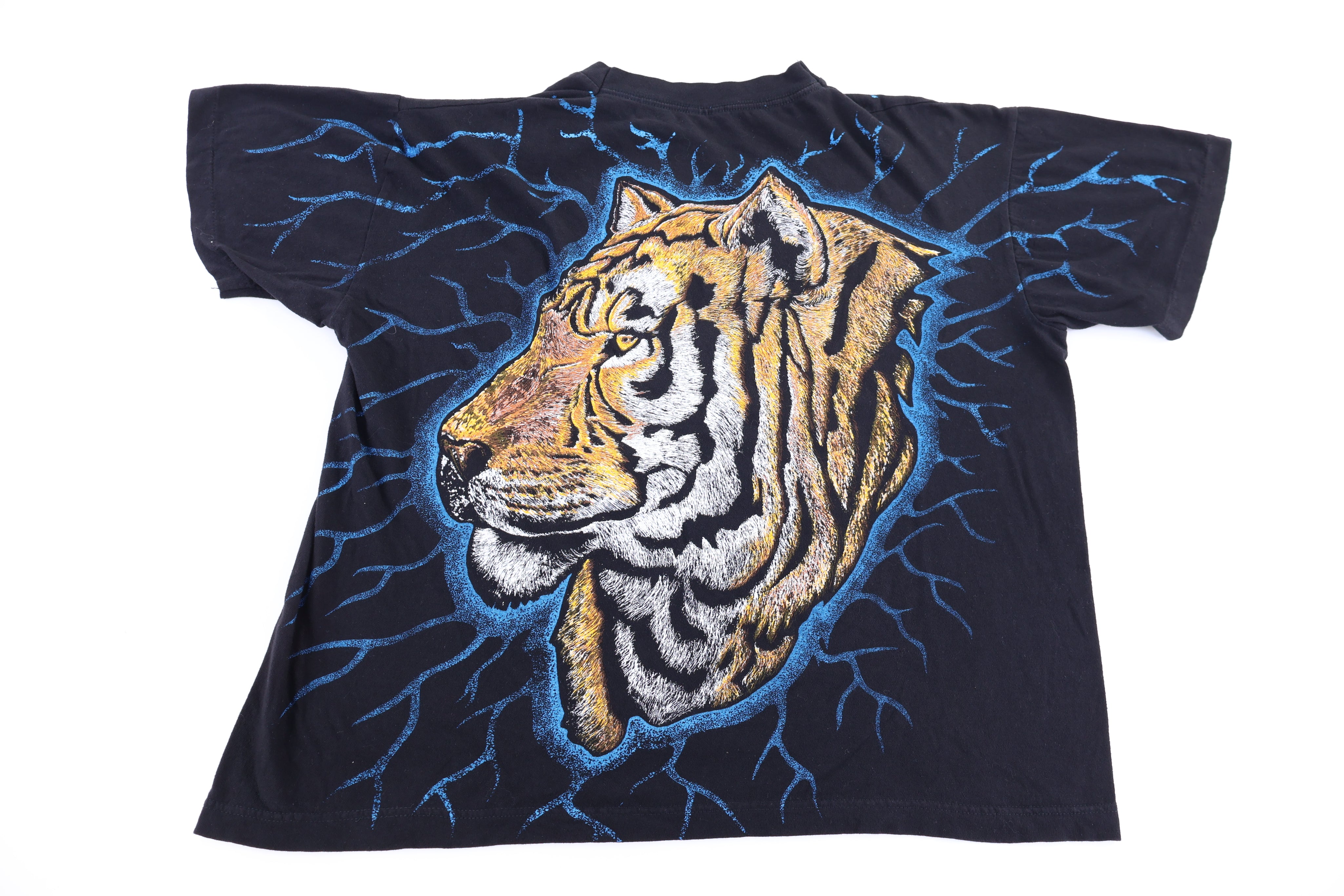 90's Tiger Lighting Graphic T-shirt