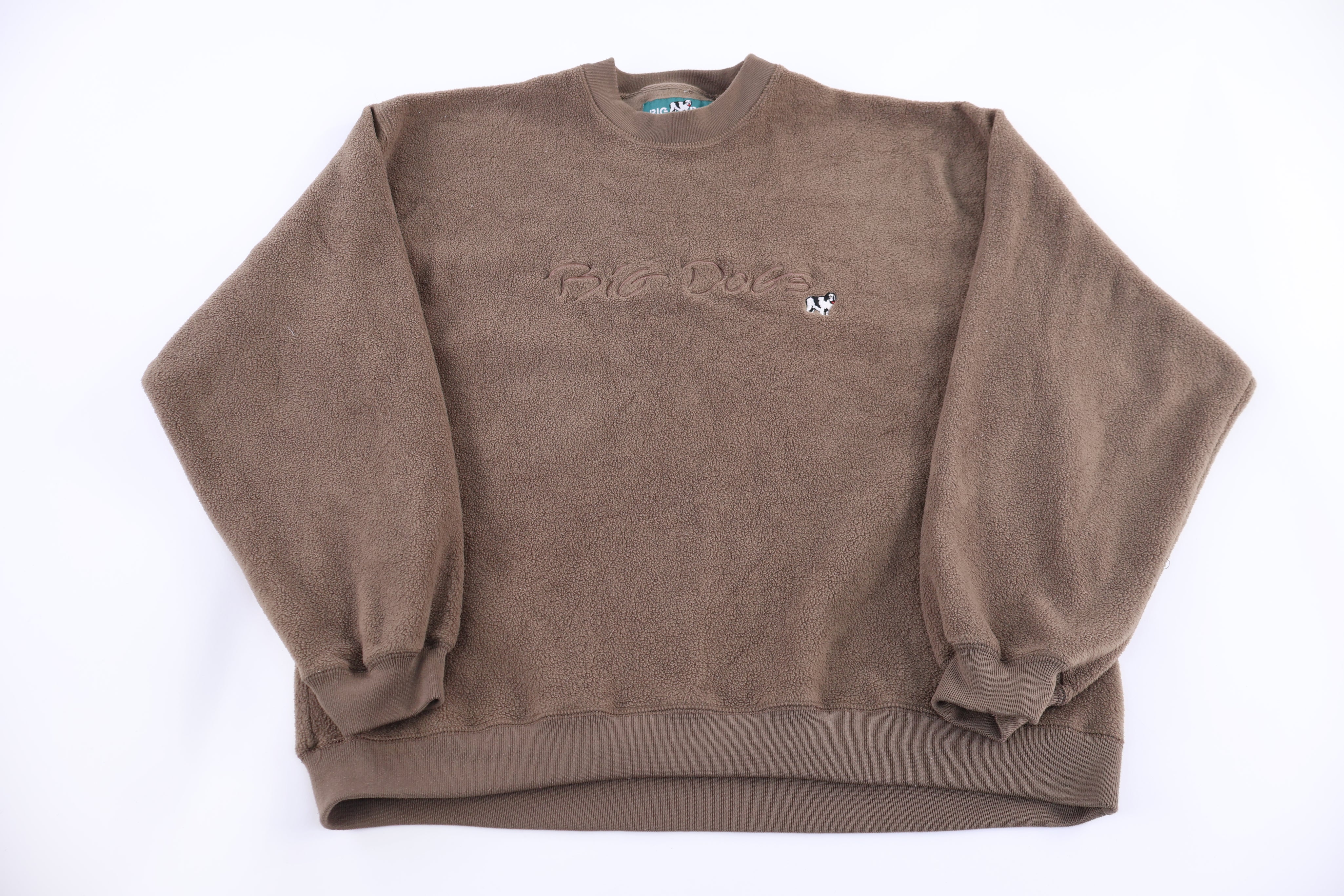 Vintage Big Dogs Embroidered Pullover Sweater