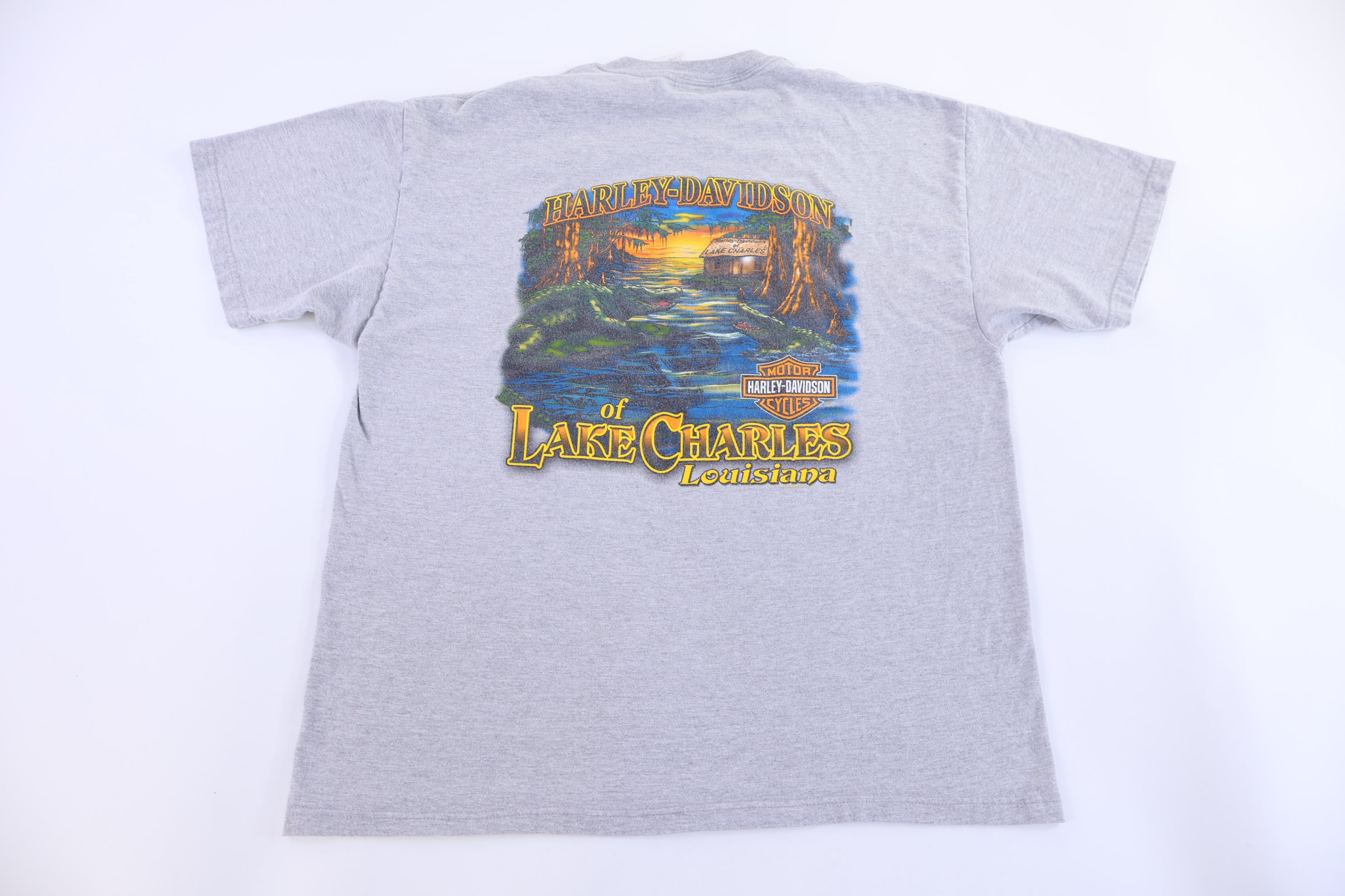 Harley Davidson Motorcycles Louisiana T-shirt