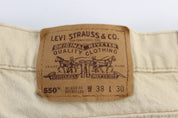 Levi's 550 Tan Denim Jeans