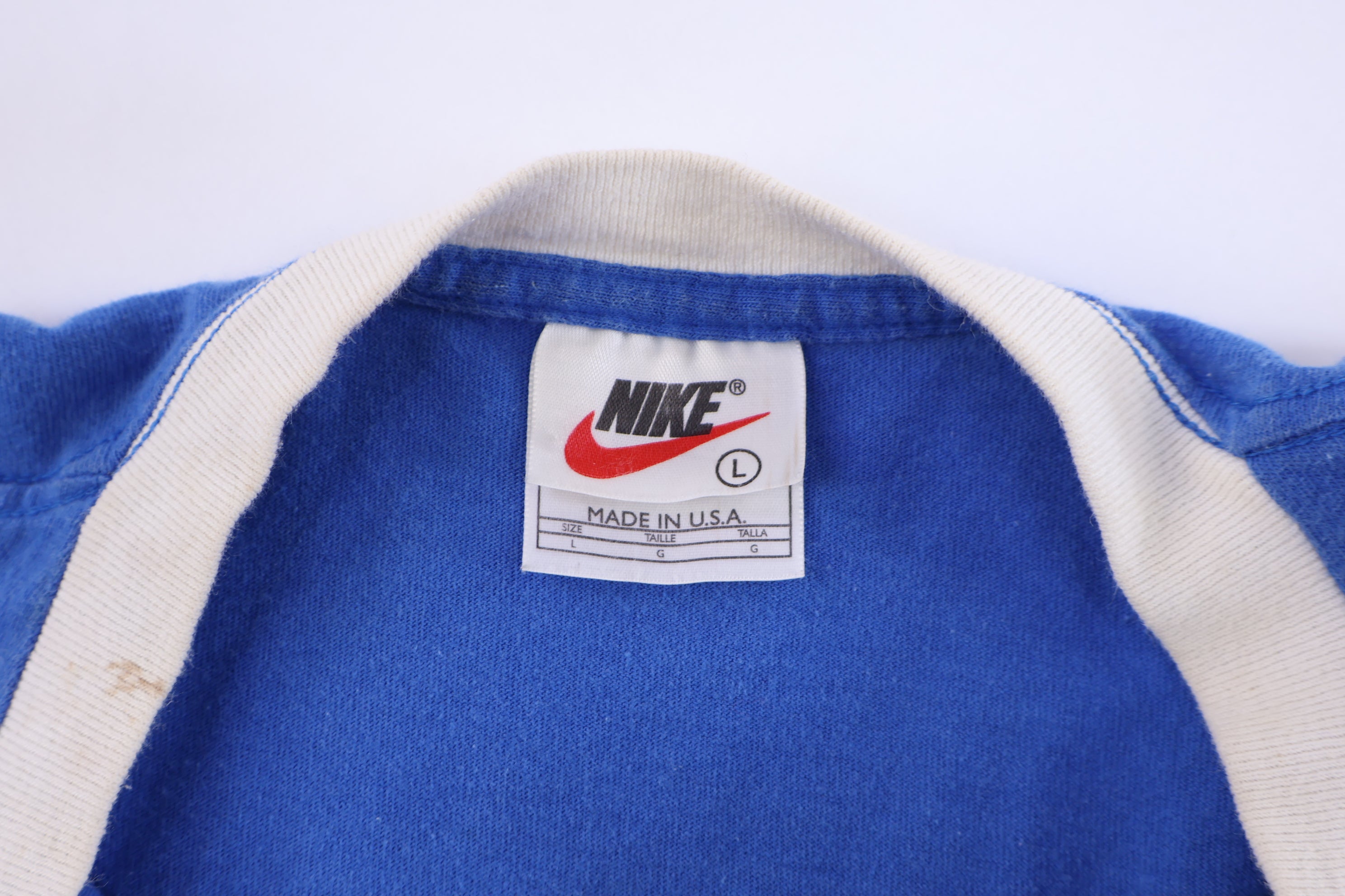90's Nike Tennis White & Blue T-shirt