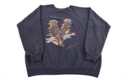 80's Arkansas Eagle Graphic Sweatshirt