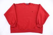 Polo by Ralph Lauren Embroidered Logo Red Sweater