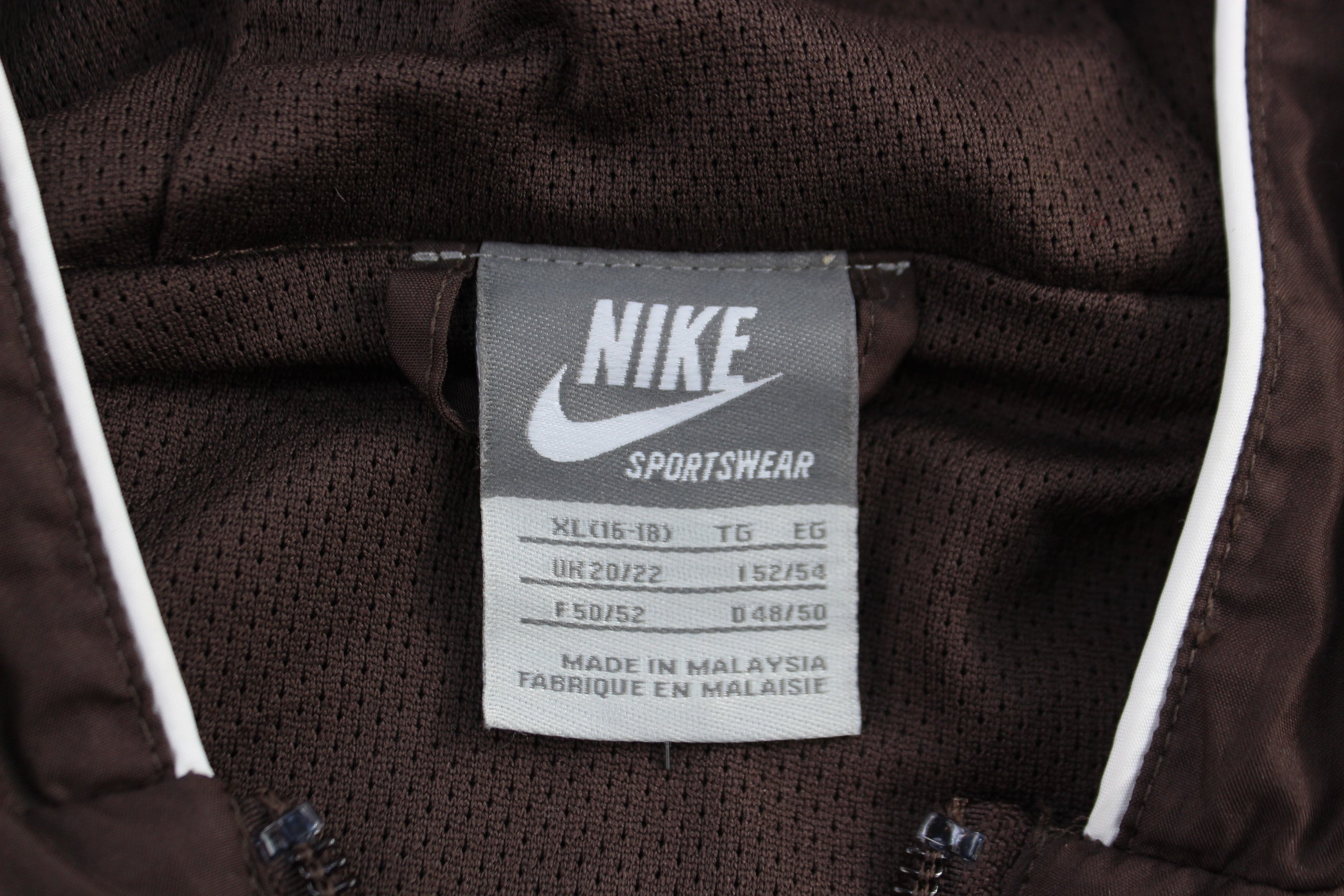 Women's Nike Sportswear Brown Full Zip Jacket