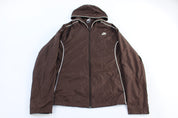Women's Nike Sportswear Brown Full Zip Jacket