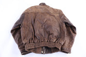 90's Manzoor Brown Leather Jacket