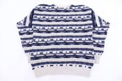 Vintage Towncraft Multipattern Knit Sweater