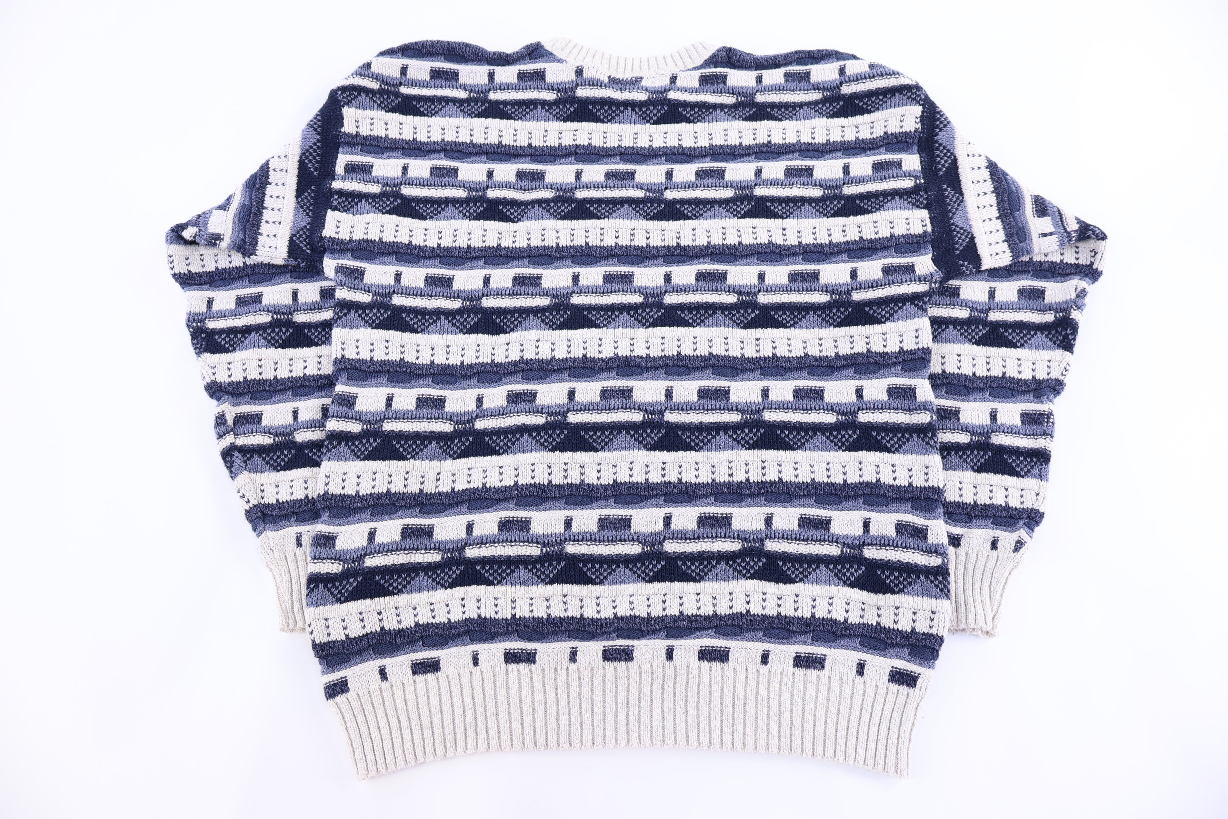 Vintage Towncraft Multipattern Knit Sweater