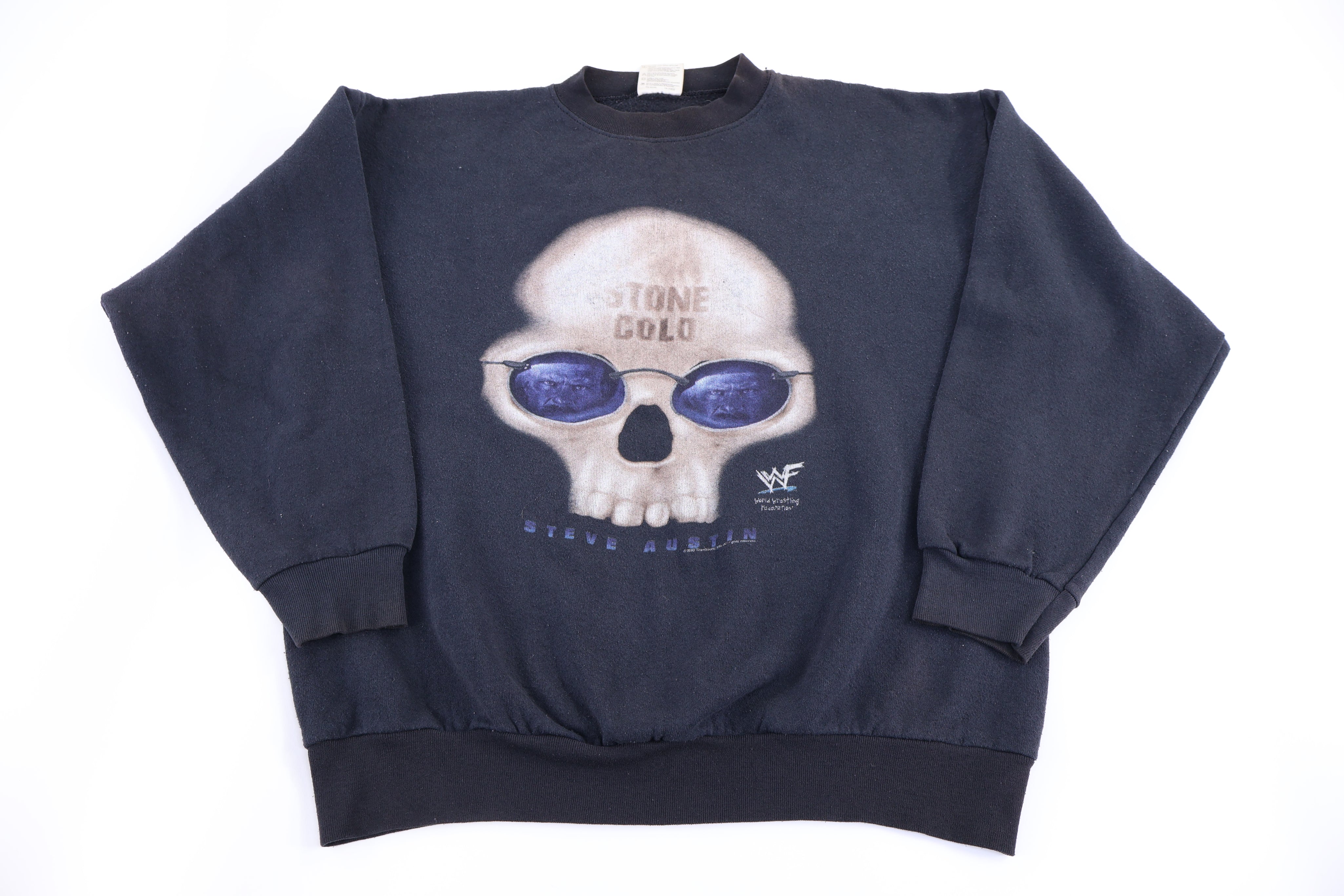 1993 Stone Cold Skull Graphic Sweatshirt