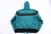 90's Carhartt Aztec Pattern Full Zip Jacket