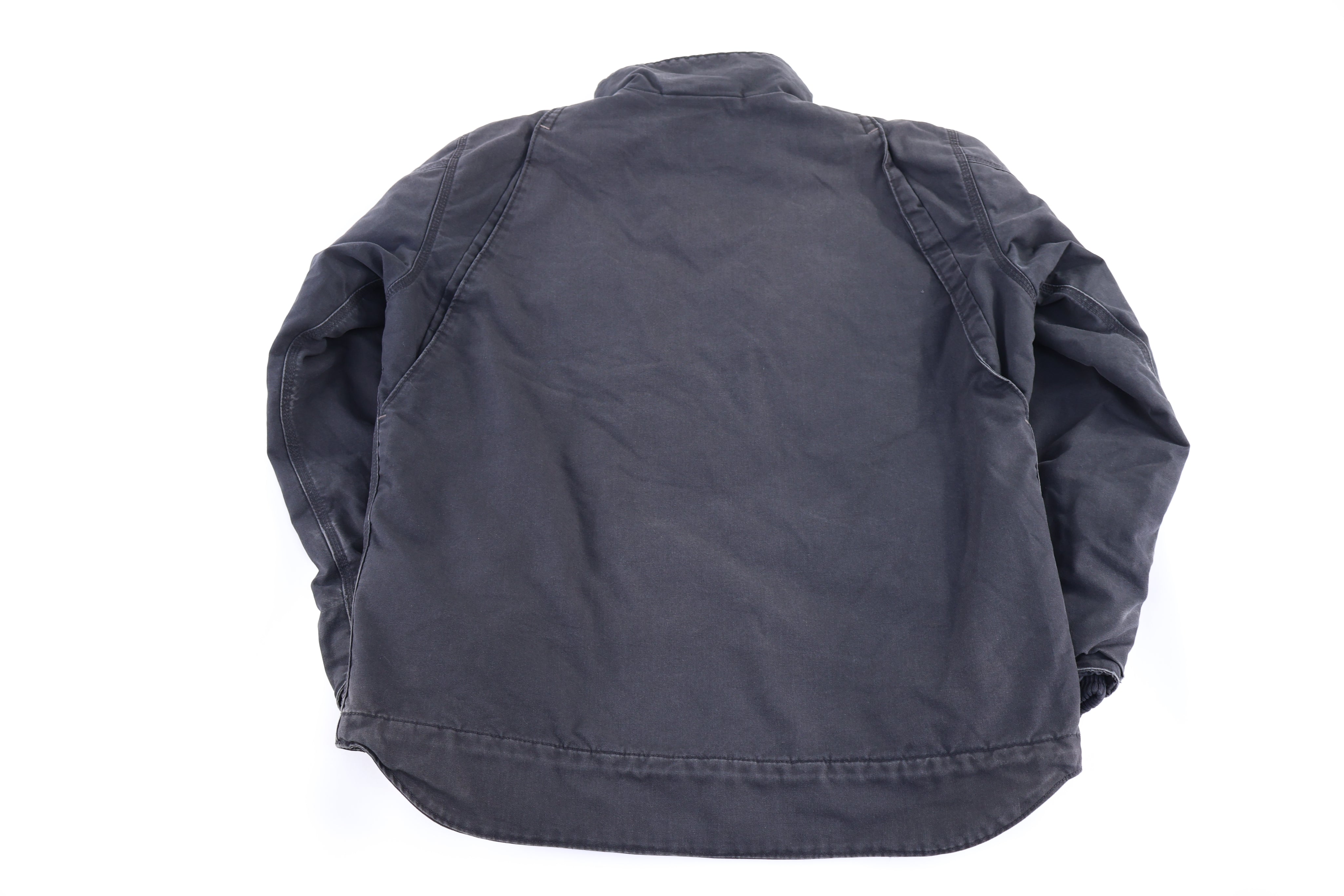 Carhartt Logo Patch Black Full Zip Jacket