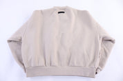 Essentials Tan Pullover Sweater
