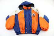 90's Starter Illinois University Full Zip Puffer Jacket