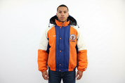 90's Starter Illinois University Full Zip Puffer Jacket
