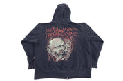 Vintage Aborted Death Metal Band Full Zip Hoodie