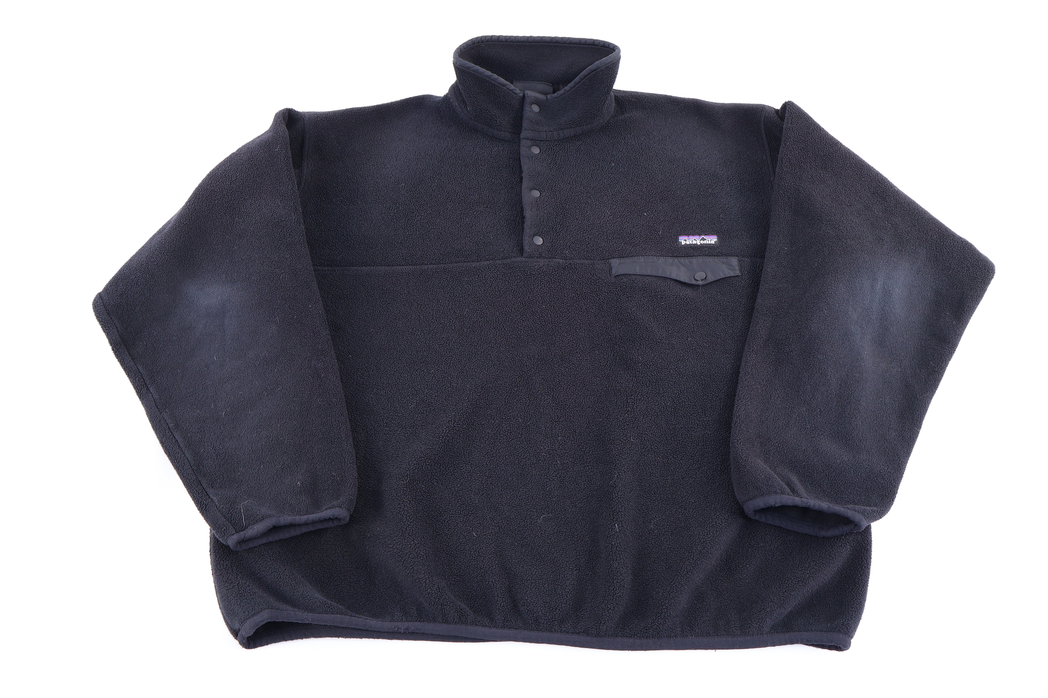 Patagonia Synchilla Logo Patch Snap-T Fleece Pullover