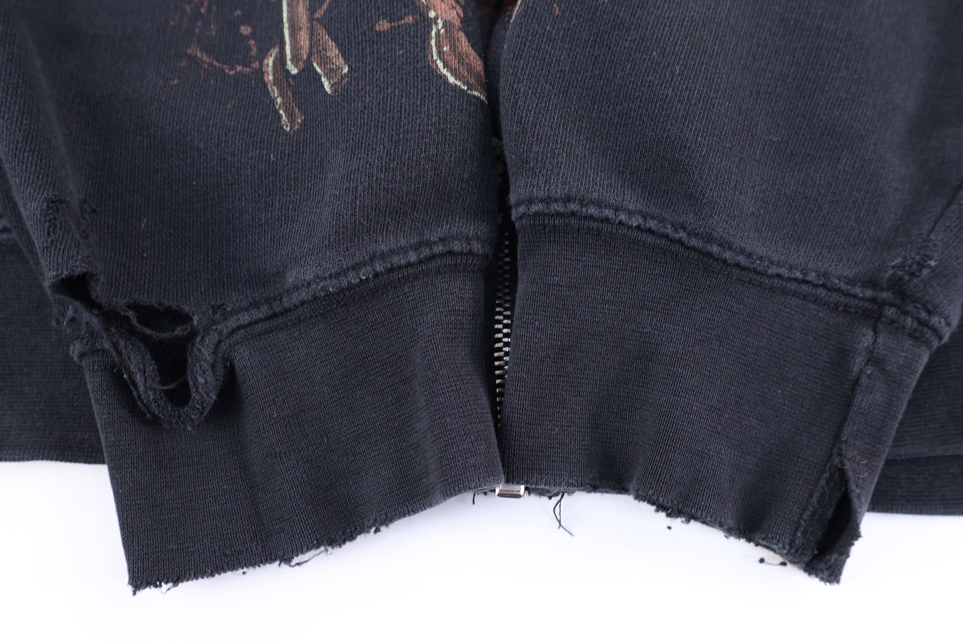 Vintage Aborted Death Metal Band Full Zip Hoodie