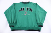 Vintage New York Jets Football Embroidered Sweatshirt