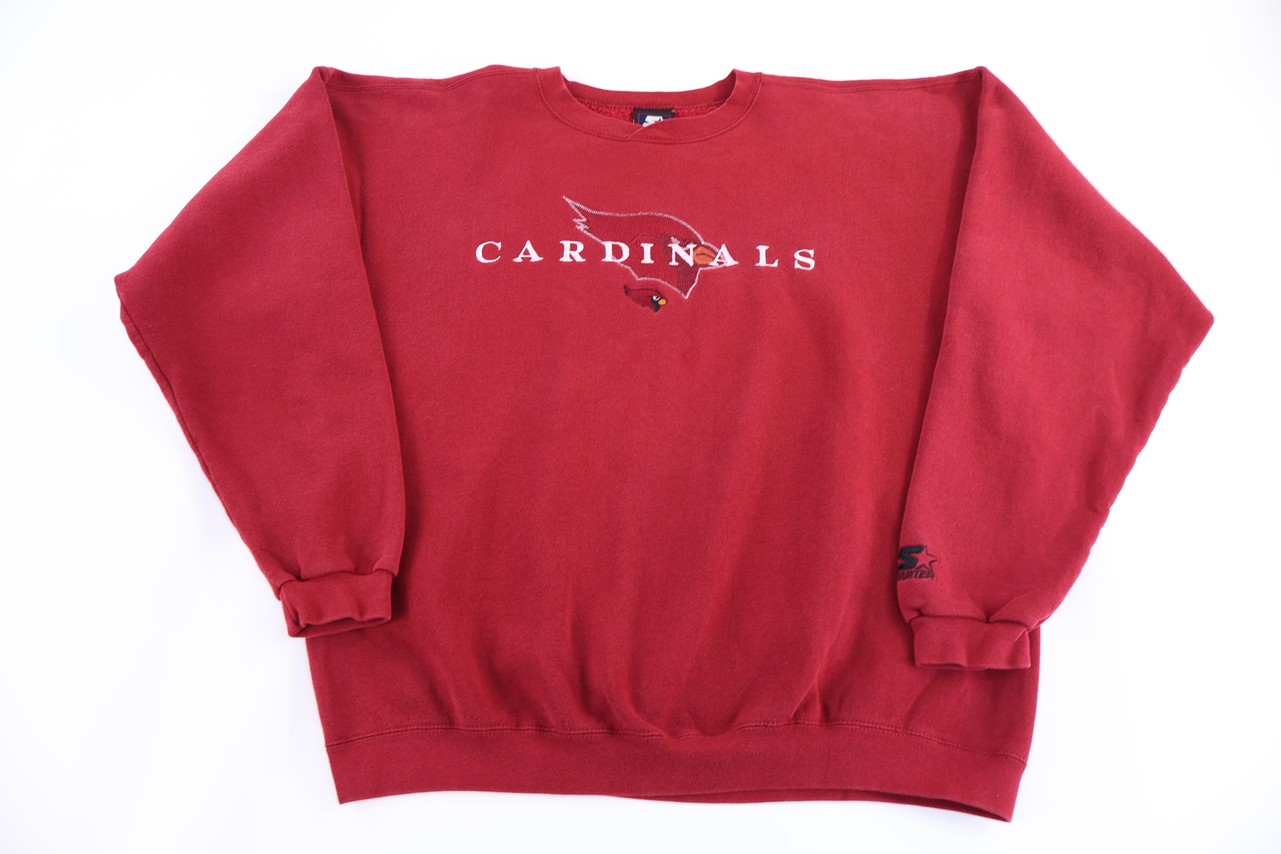 Vintage Starter Cardinals Embroidered Sweatshirt