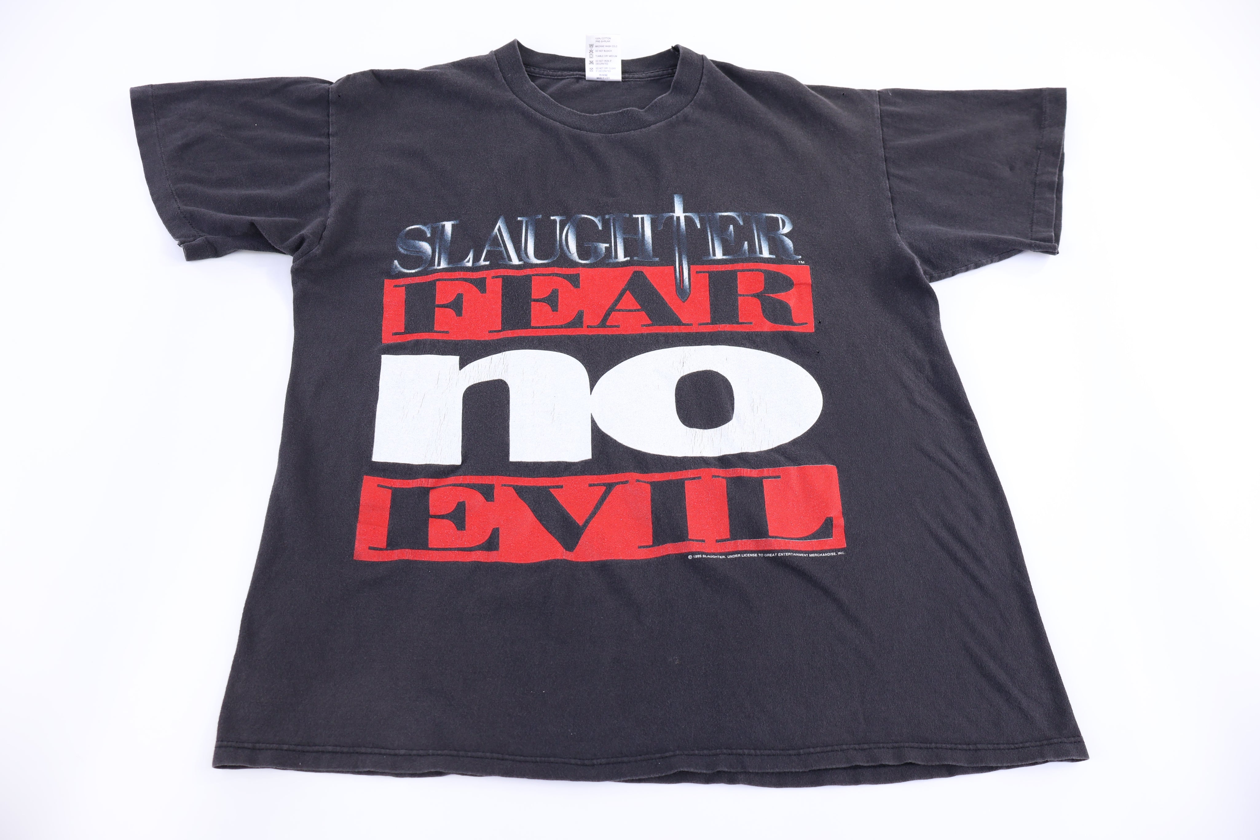 1995 Slaughter Fear No Evil US Tour T-shirt
