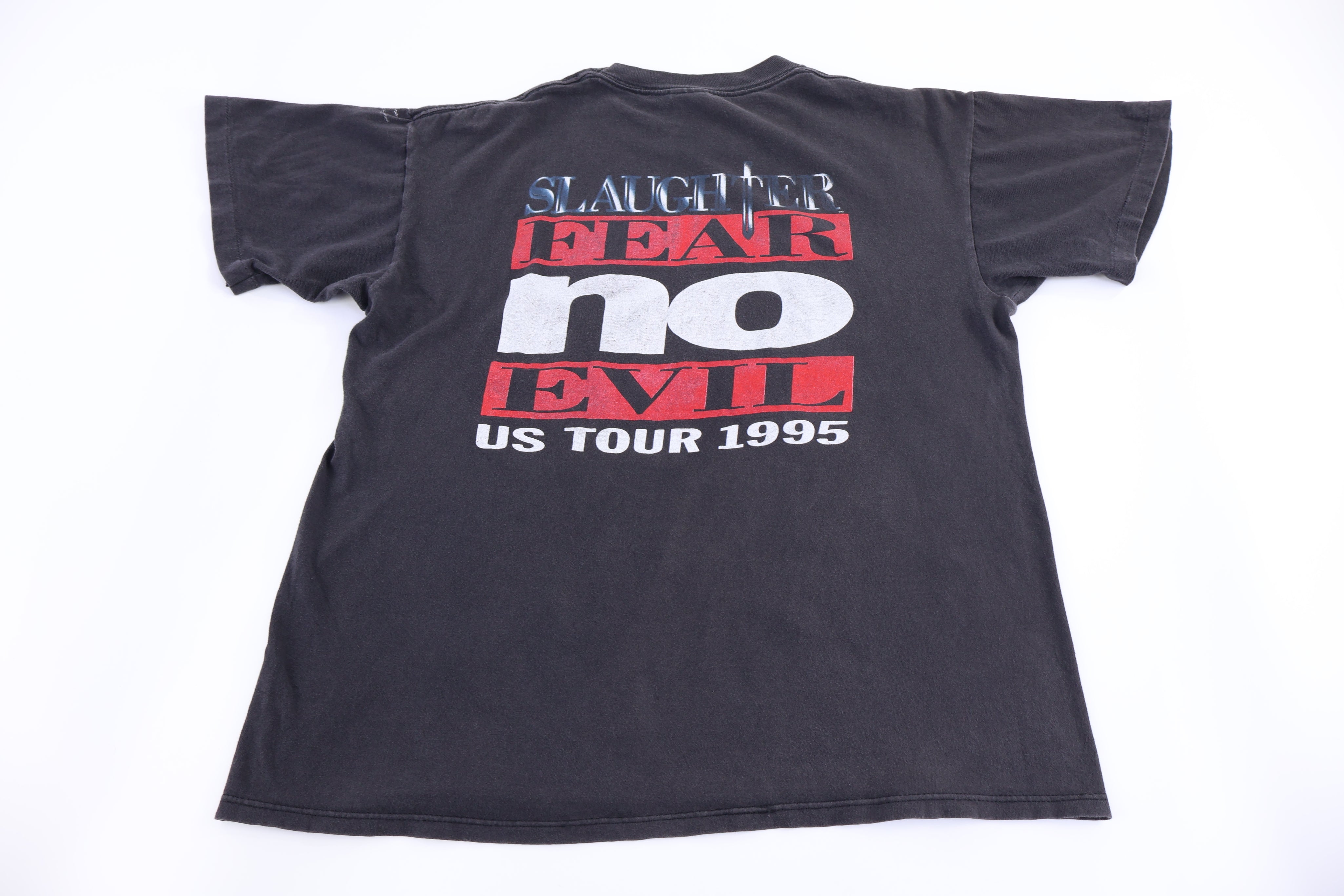 1995 Slaughter Fear No Evil US Tour T-shirt
