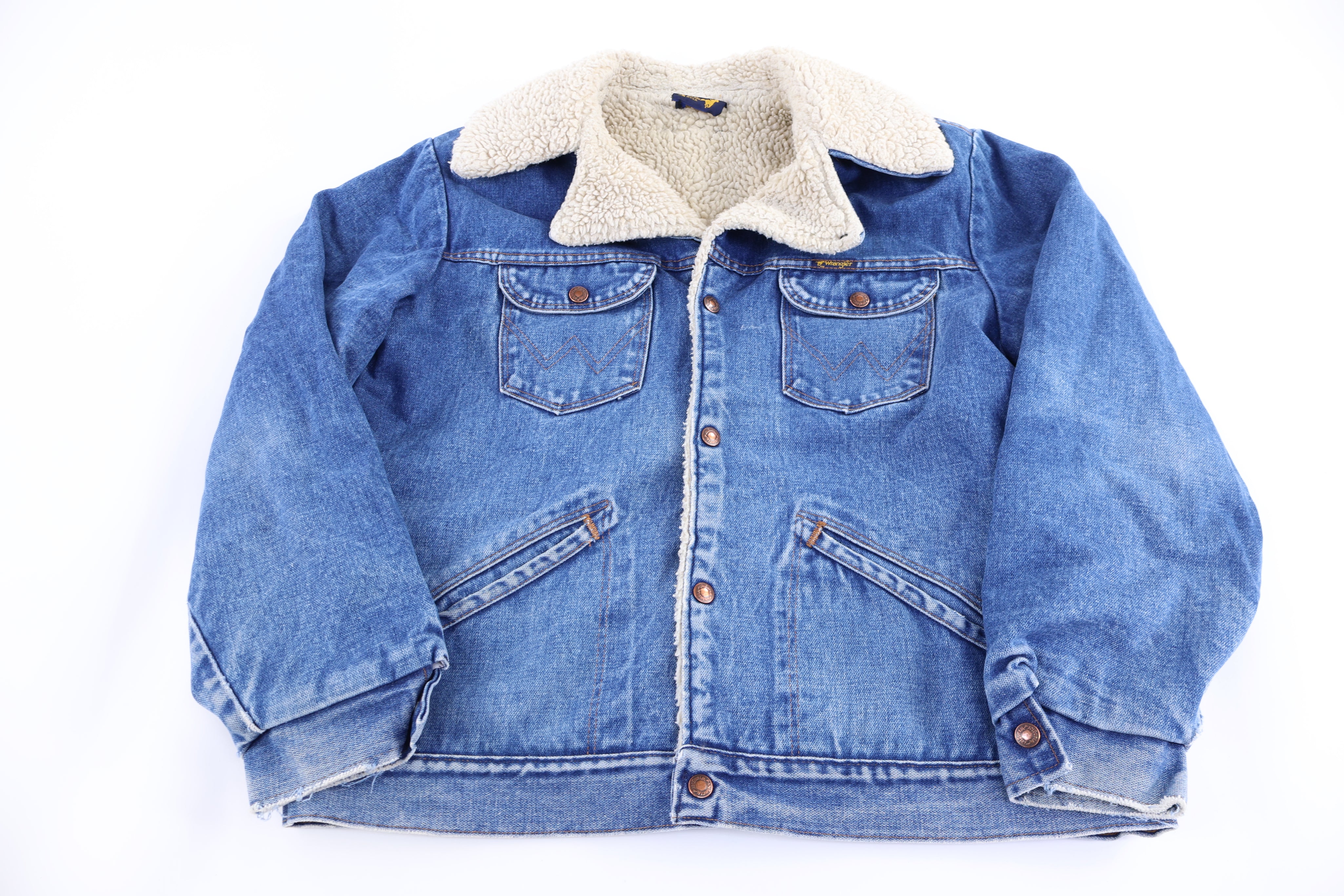 Vintage Wrangler Sherpa Lined Jacket
