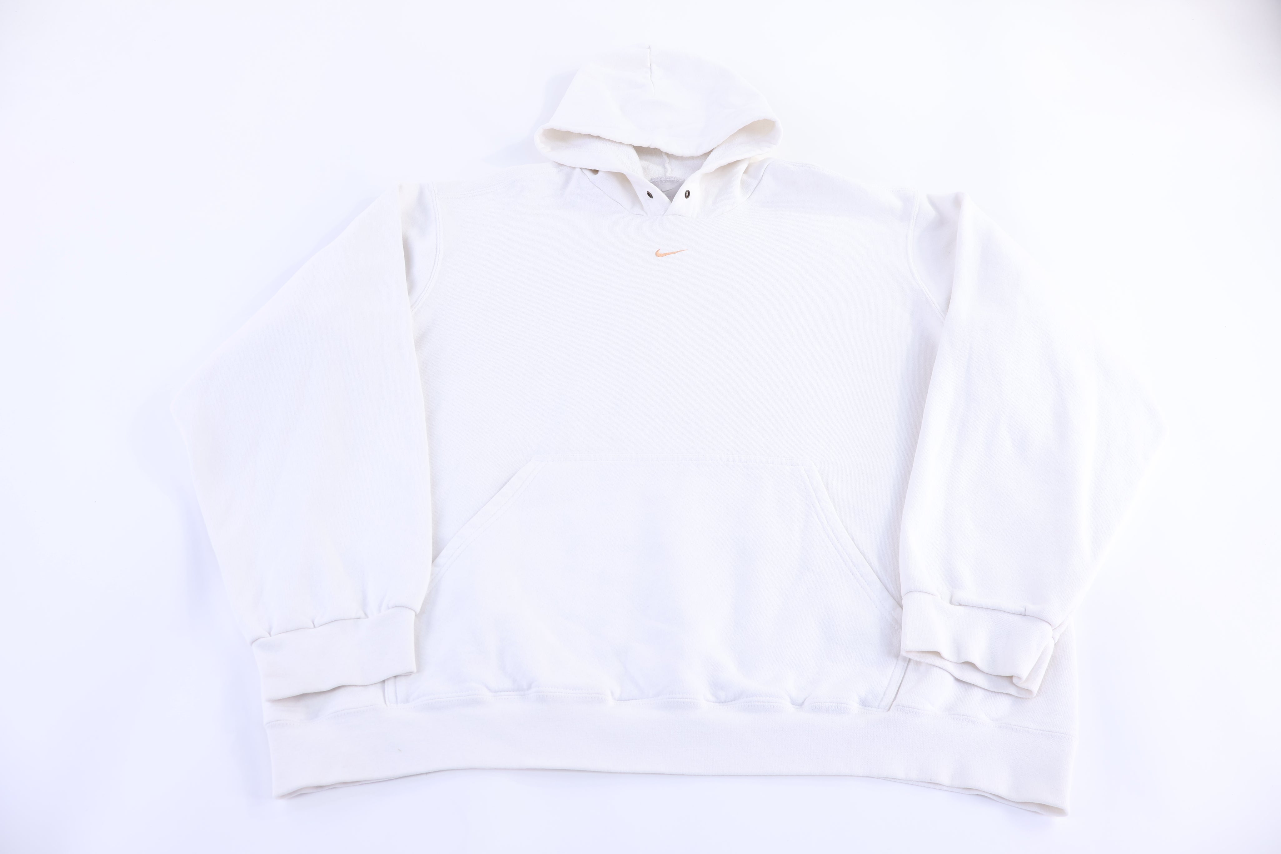Vintage Nike Center Swoosh Embroidered Logo Pullover Hoodie