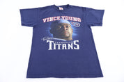 Vintage Vince Young Tennessee Titans Football T-shirt