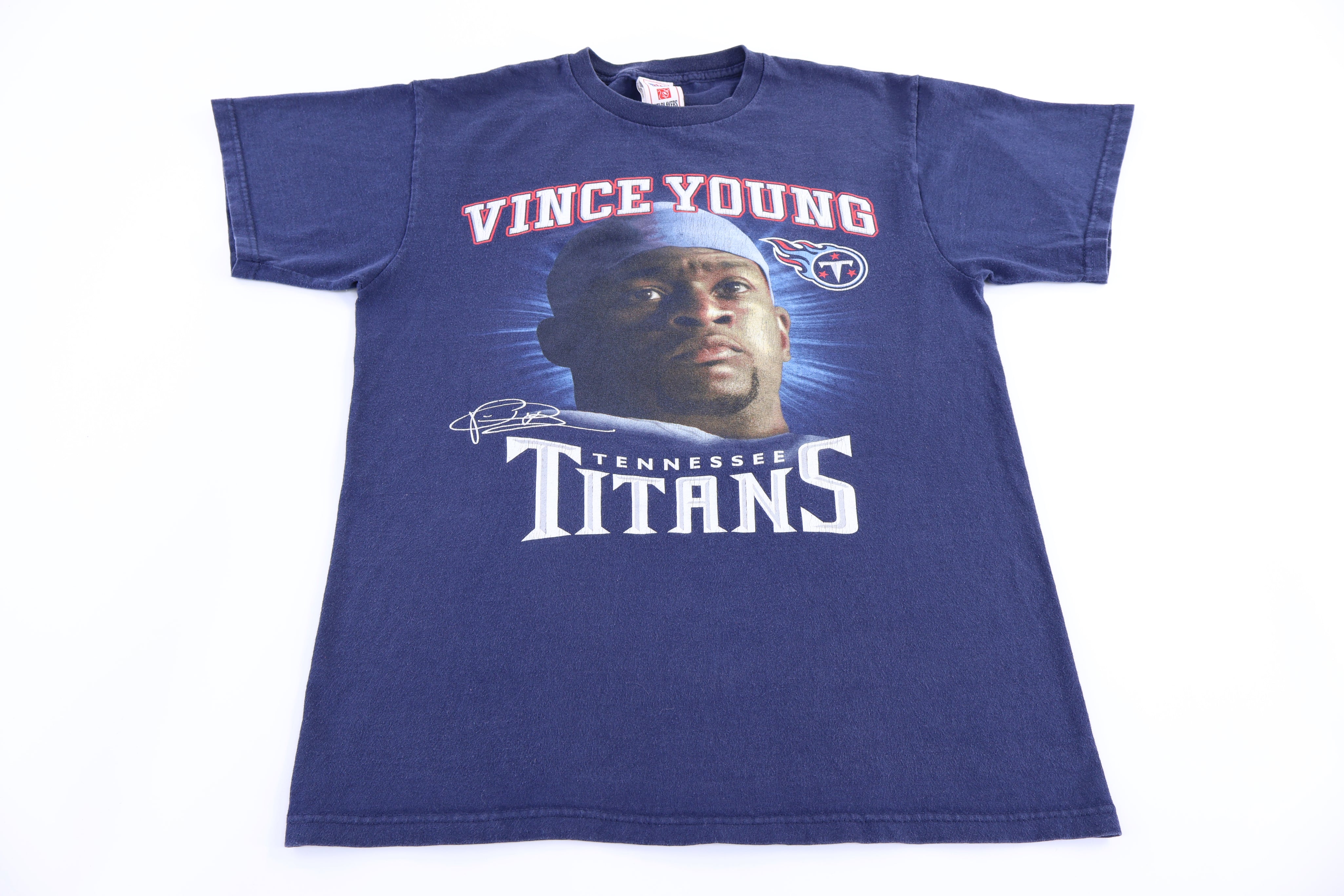 Vintage Vince Young Tennessee Titans Football T-shirt