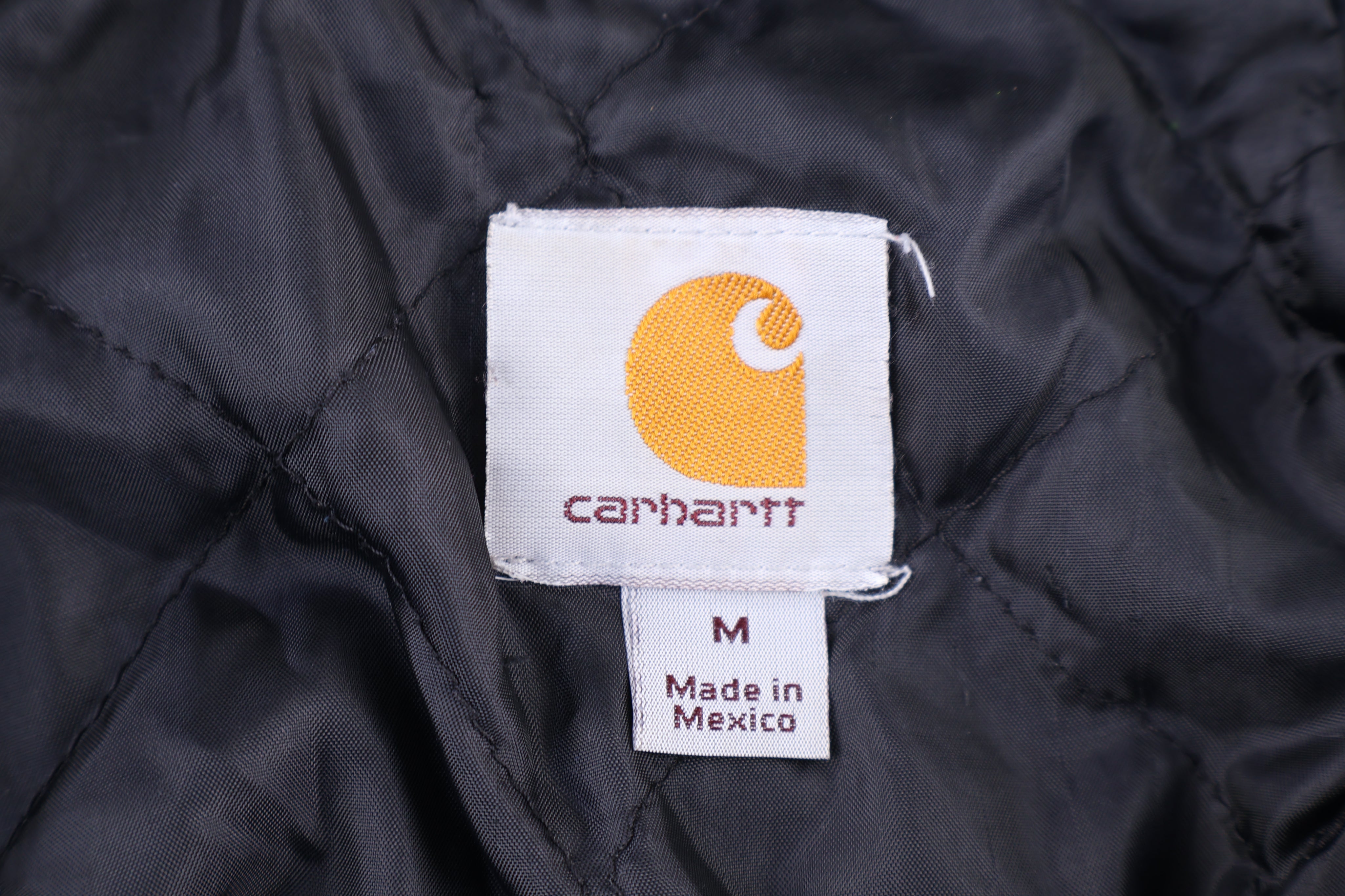 Carhartt Logo Patch Blue Full Zip Jacket