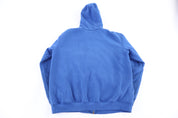 Carhartt Logo Patch Blue Full Zip Jacket