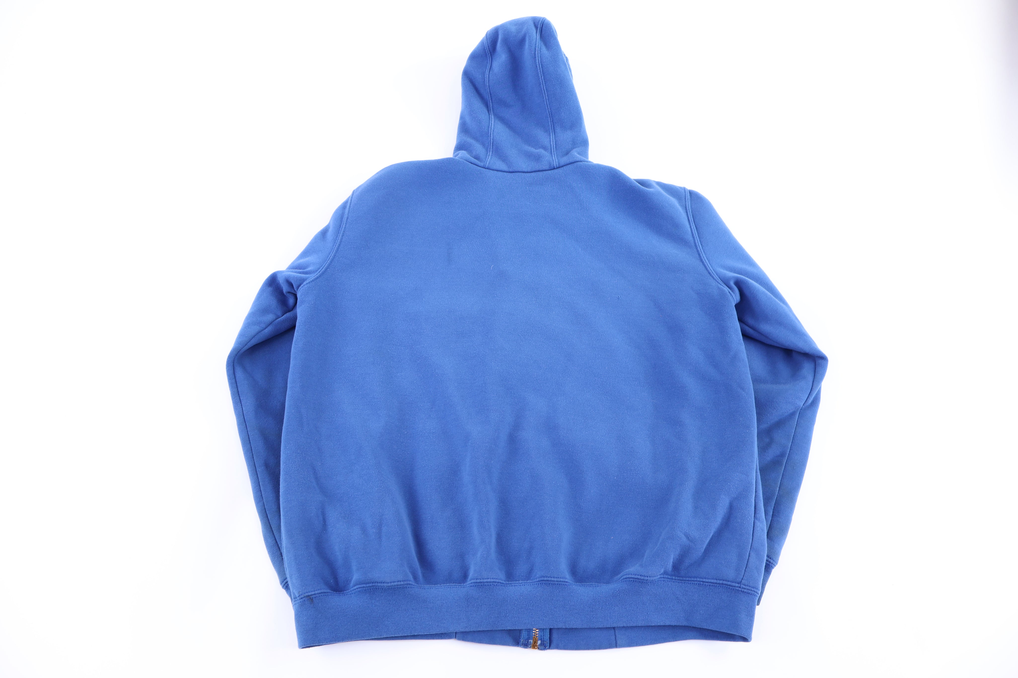 Carhartt Logo Patch Blue Full Zip Jacket