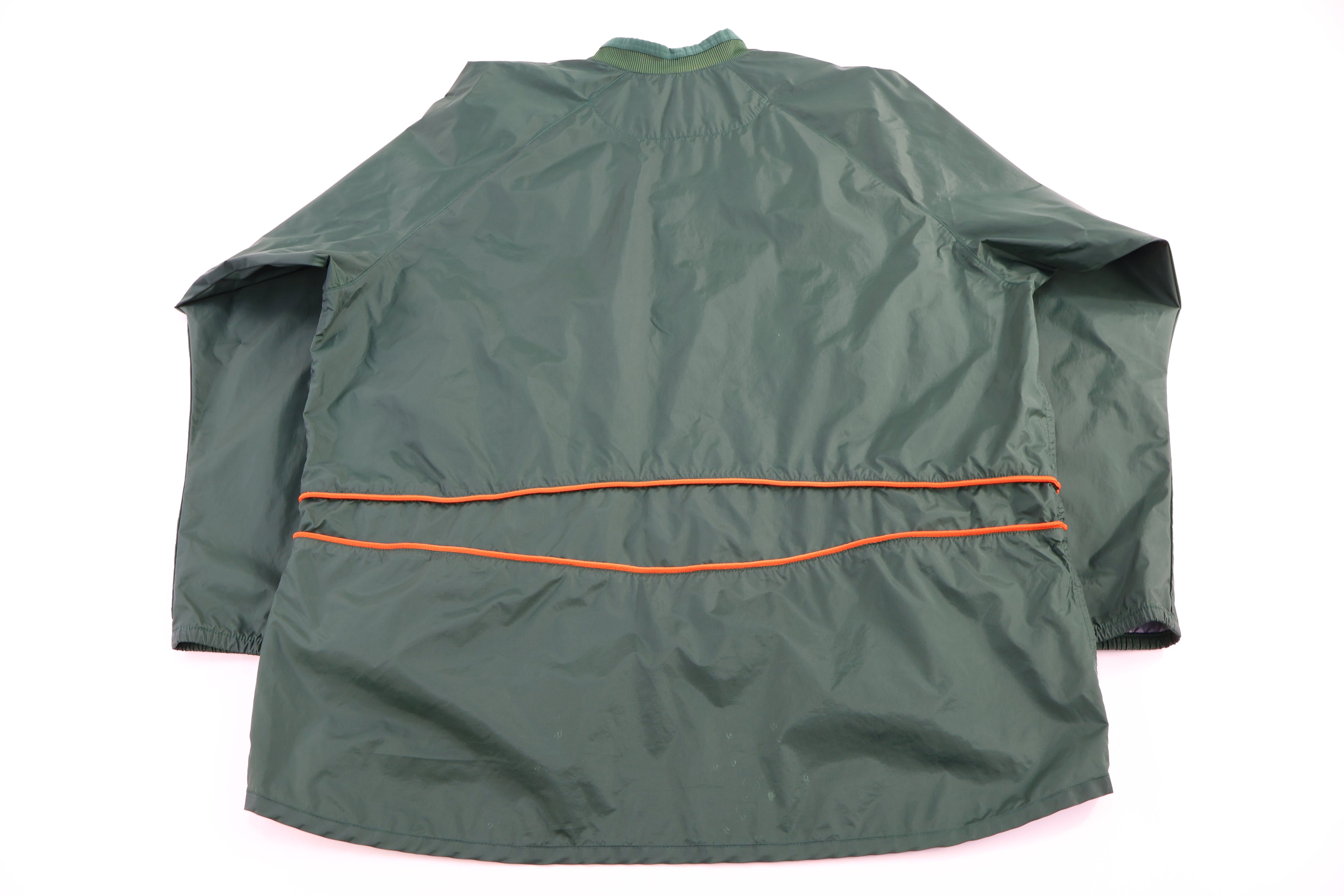 Vintage Nike Team University of Miami Pullover Windbreaker