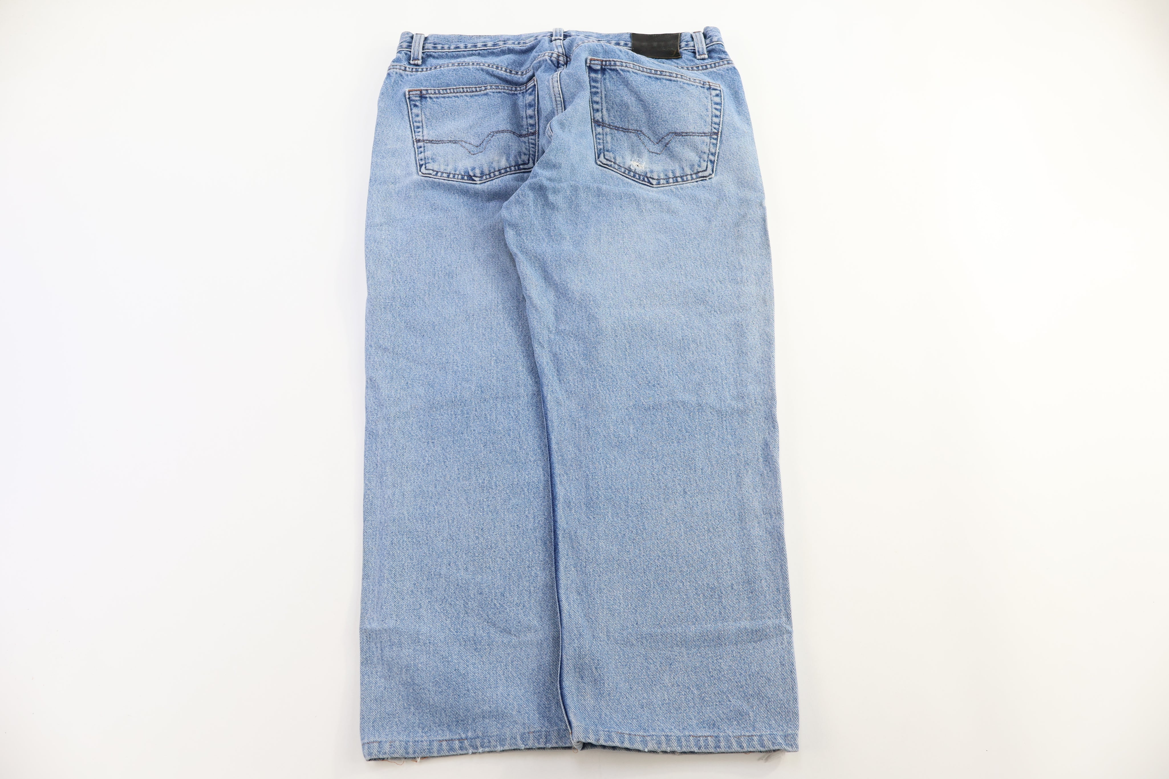 Harley Davidson Motorcycles Light Wash Denim Jeans