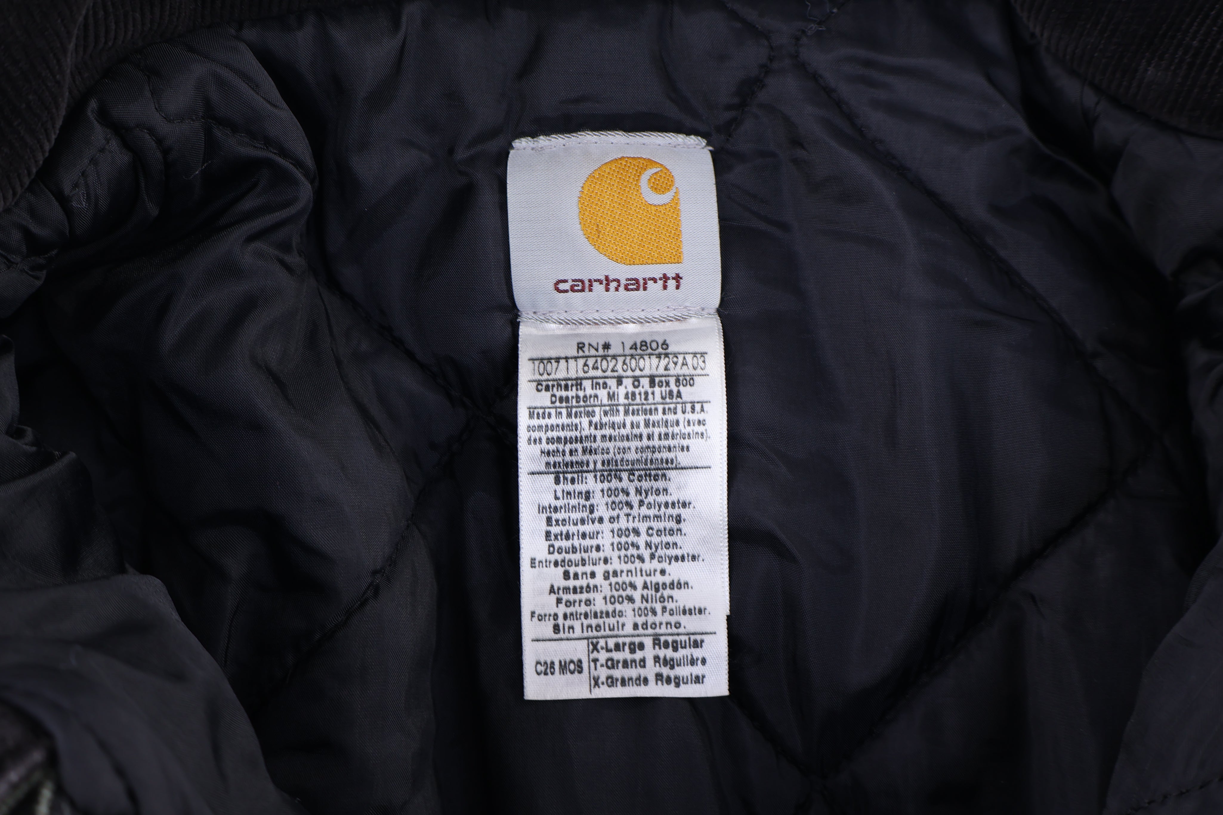 Carhartt Logo Patch Green Full Zip Jacket